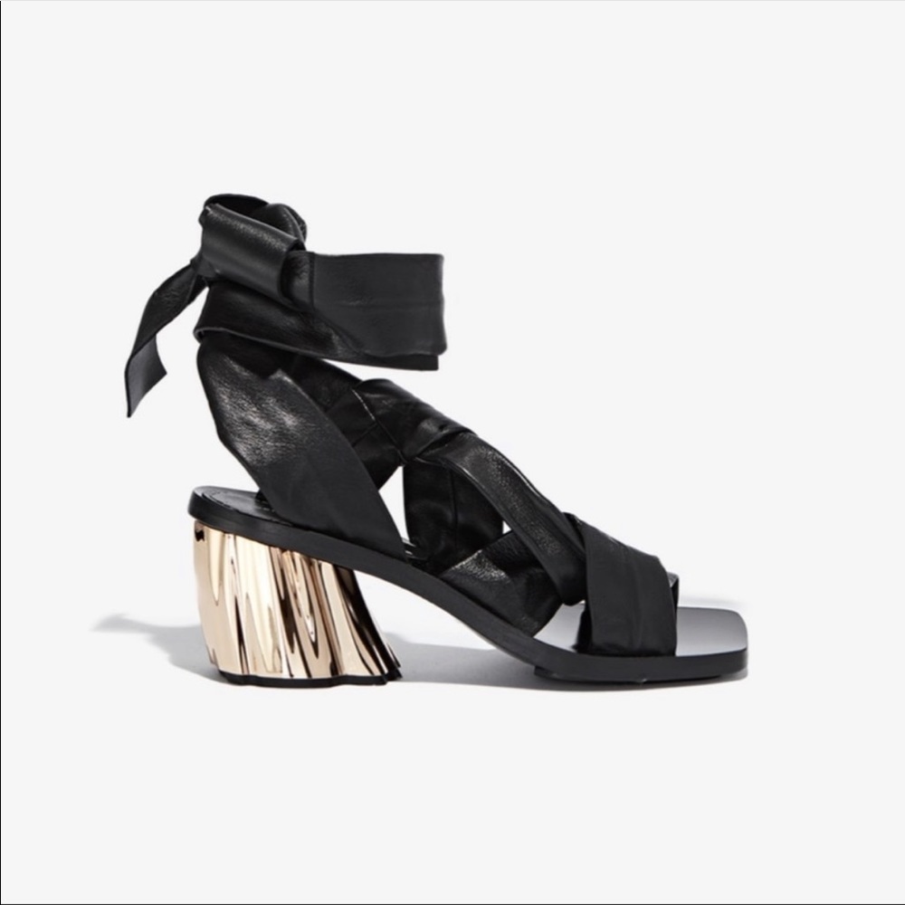 Proenza Schoulder wrap leather sandal